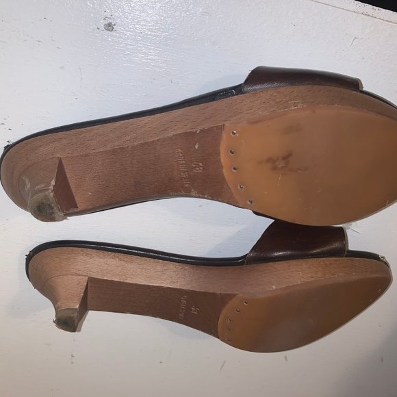 YSL/Saint Laurent Brown Caliente sz 38/8 - Picture 8 of 8